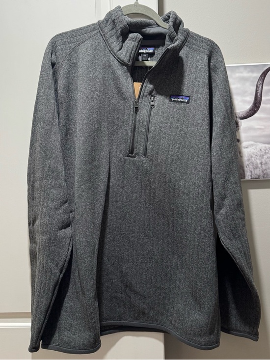 Patagonia Other - Patagonia Gray Fleece Sweater 1/4-Zip Size XXL. New with tags